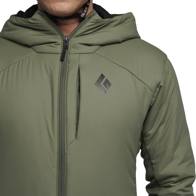 Black Diamond Men's First Light Hybrid Hoodie Tundra-5